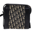 Christian Dior Trotter Canvas Shoulder Bag Navy Auth 111522-2