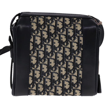 Christian Dior Trotter Canvas Shoulder Bag Navy Auth 111522 - 0