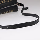 Christian Dior Trotter Canvas Shoulder Bag Navy Auth 111522-7