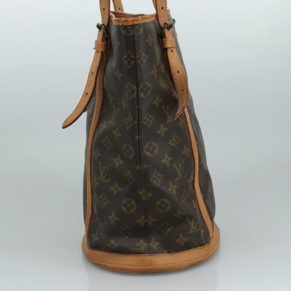 LOUIS VUITTON Monogram Bucket GM Shoulder Bag Vintage M42236 LV Auth 111541