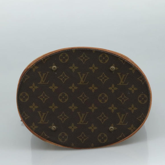 LOUIS VUITTON Monogram Bucket GM Shoulder Bag Vintage M42236 LV Auth 111541