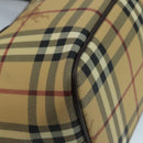 BURBERRY Nova Check Tote Bag PVC Beige Auth 111553-14