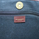 BURBERRY Nova Check Tote Bag PVC Beige Auth 111553-10