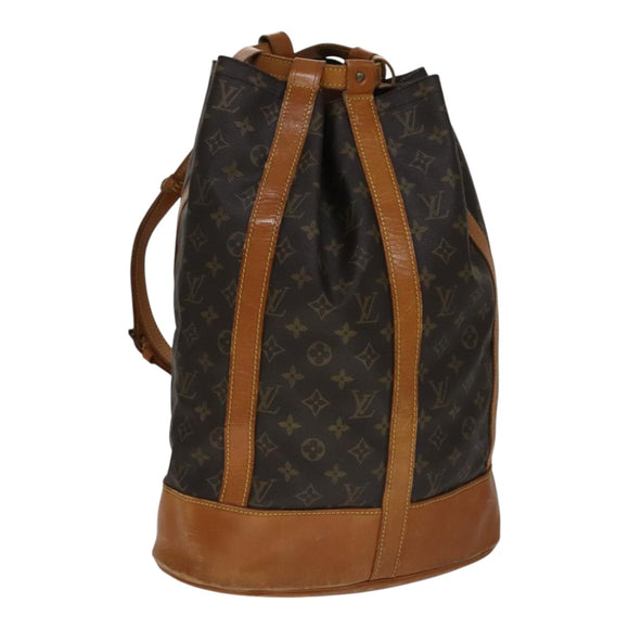LOUIS VUITTON Monogram Randonnee GM Shoulder Bag M42244 LV Auth 111582