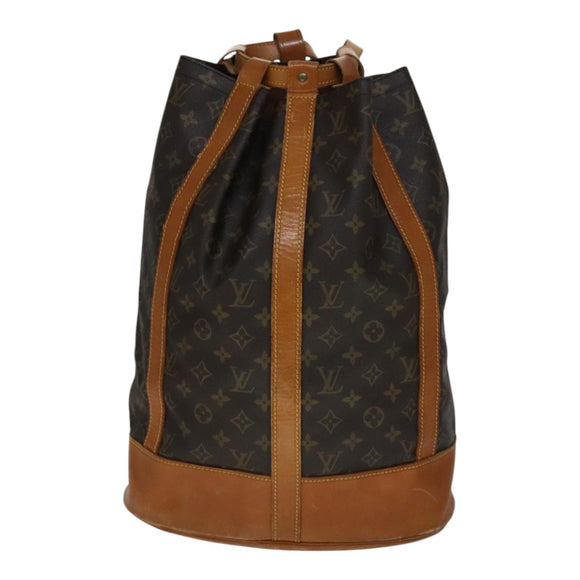 LOUIS VUITTON Monogram Randonnee GM Shoulder Bag M42244 LV Auth 111582