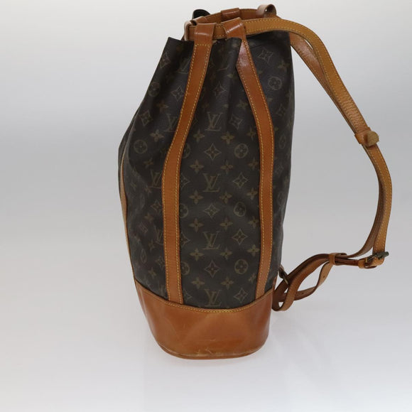 LOUIS VUITTON Monogram Randonnee GM Shoulder Bag M42244 LV Auth 111582
