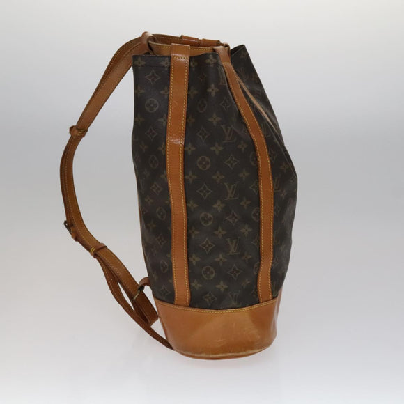 LOUIS VUITTON Monogram Randonnee GM Shoulder Bag M42244 LV Auth 111582
