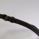 BURBERRY Nova Check Shoulder Bag PVC Beige Brown gold Auth 111586-9