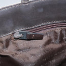 BURBERRY Nova Check Hand Bag PVC Beige Brown Auth 111588-20