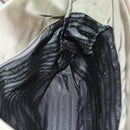 PRADA Tote Bag Nylon Leather Khaki Brown Silver Auth 111593-20