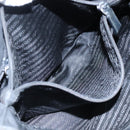 PRADA Shoulder Bag Nylon Black Auth 111609-22