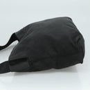 PRADA Shoulder Bag Nylon Black Auth 111609-4