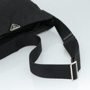 PRADA Shoulder Bag Nylon Black Auth 111609-7