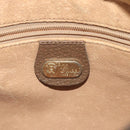 GUCCI GG Supreme Web Sherry Line Shoulder Bag PVC Beige Red Green Auth 111654-19