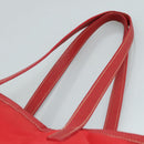 PRADA Tote Bag Nylon Red Auth 111657-8