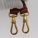 CELINE Macadam Canvas Hand Bag PVC Leather 2way Brown Auth 111670-30