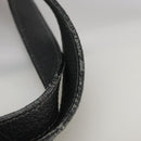 GUCCI GG Supreme Hand Bag PVC Leather Black Gold 116 02 080 Auth 111672-8