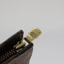 LOUIS VUITTON Damier Ebene Poche Toilette 26 Pouch N47543 LV Auth 111679-8