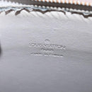 LOUIS VUITTON Monogram Vernis Motto Accessory Pouch Gris M91030 LV Auth 111687-10