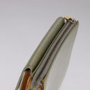 LOUIS VUITTON Monogram Vernis Motto Accessory Pouch Gris M91030 LV Auth 111687-5