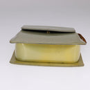 LOUIS VUITTON Monogram Vernis Motto Accessory Pouch Gris M91030 LV Auth 111687-6