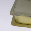 LOUIS VUITTON Monogram Vernis Motto Accessory Pouch Gris M91030 LV Auth 111687-14