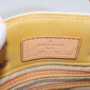 LOUIS VUITTON Monogram Vernis Reade PM Hand Bag Beige M91334 LV Auth 111703-17