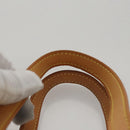 LOUIS VUITTON Monogram Vernis Reade PM Hand Bag Beige M91334 LV Auth 111703-8