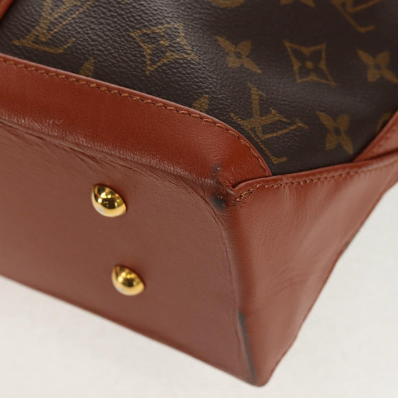 LOUIS VUITTON Monogram Sac Weekend PM Hand Bag M42425 LV Auth 111715