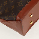 LOUIS VUITTON Monogram Sac Weekend PM Hand Bag M42425 LV Auth 111715-9