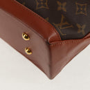 LOUIS VUITTON Monogram Sac Weekend PM Hand Bag M42425 LV Auth 111715-18