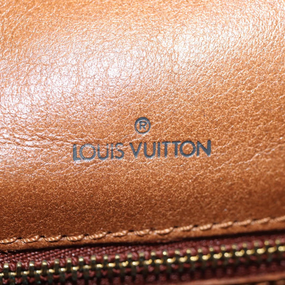 LOUIS VUITTON Monogram Sac Weekend PM Hand Bag M42425 LV Auth 111715