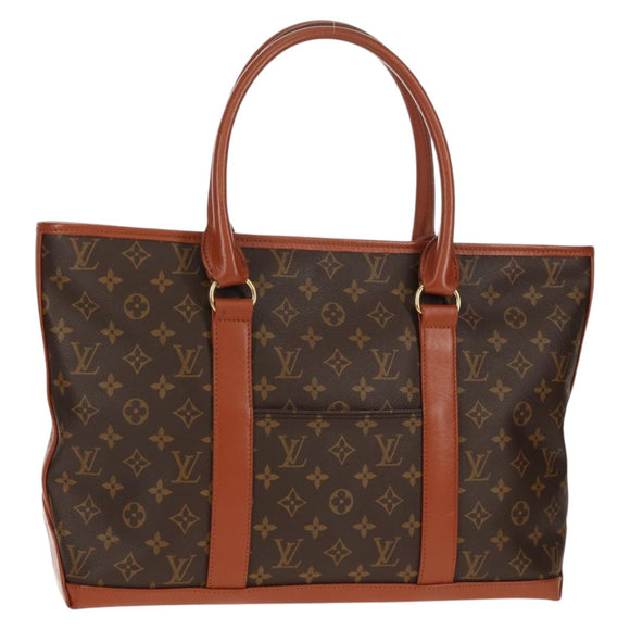 LOUIS VUITTON Monogram Sac Weekend PM Hand Bag M42425 LV Auth 111715