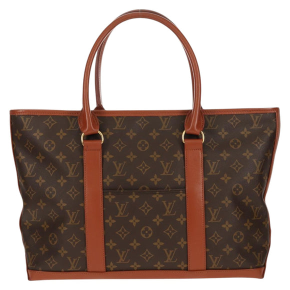 LOUIS VUITTON Monogram Sac Weekend PM Hand Bag M42425 LV Auth 111715