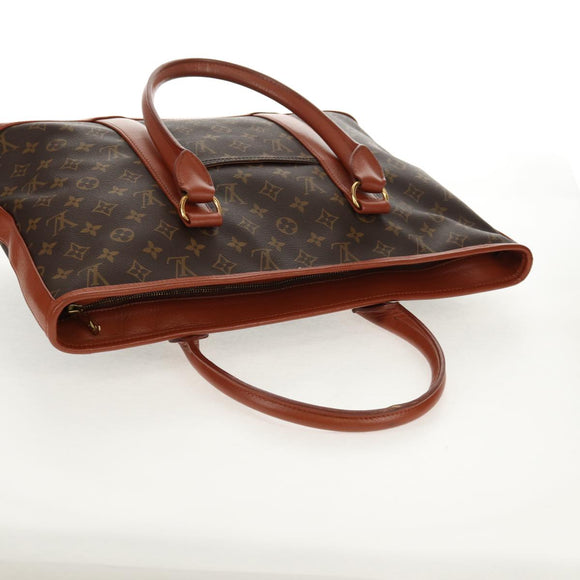 LOUIS VUITTON Monogram Sac Weekend PM Hand Bag M42425 LV Auth 111715