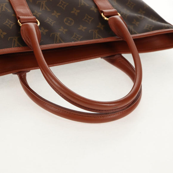 LOUIS VUITTON Monogram Sac Weekend PM Hand Bag M42425 LV Auth 111715