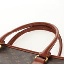 LOUIS VUITTON Monogram Sac Weekend PM Hand Bag M42425 LV Auth 111715-5