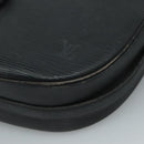 LOUIS VUITTON Epi Jeune Fille MM Shoulder Bag Black M52152 LV Auth 111717-15