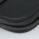 LOUIS VUITTON Epi Jeune Fille MM Shoulder Bag Black M52152 LV Auth 111717-16