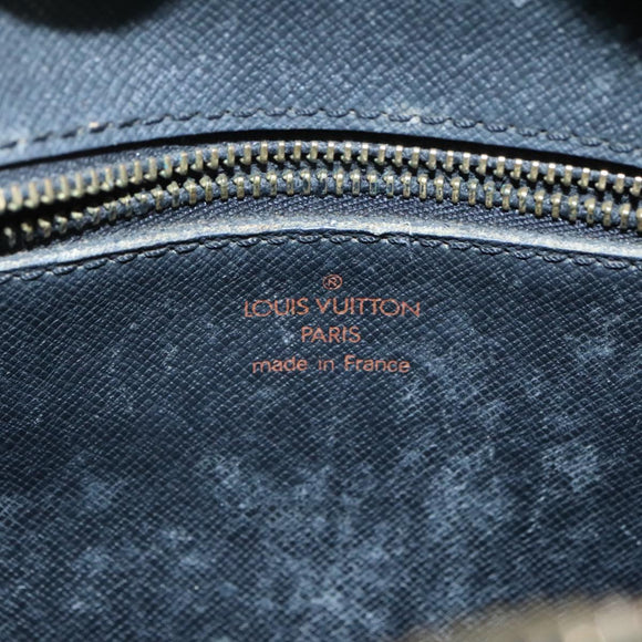 LOUIS VUITTON Epi Jeune Fille MM Shoulder Bag Black M52152 LV Auth 111717