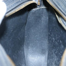 LOUIS VUITTON Epi Jeune Fille MM Shoulder Bag Black M52152 LV Auth 111717-21