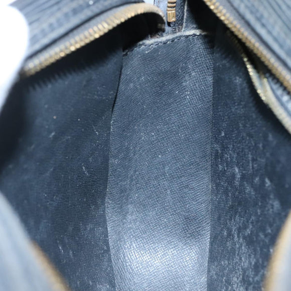 LOUIS VUITTON Epi Jeune Fille MM Shoulder Bag Black M52152 LV Auth 111717