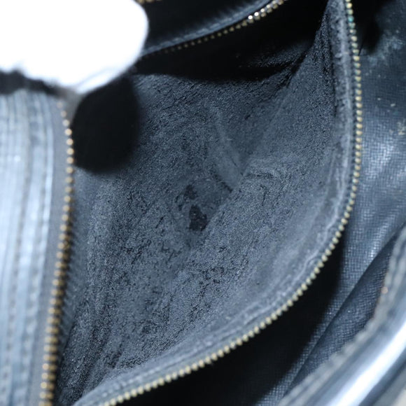 LOUIS VUITTON Epi Jeune Fille MM Shoulder Bag Black M52152 LV Auth 111717