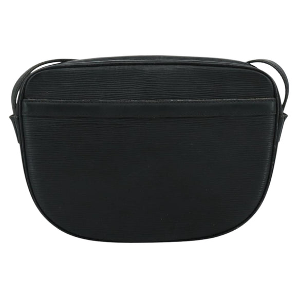 LOUIS VUITTON Epi Jeune Fille MM Shoulder Bag Black M52152 LV Auth 111717