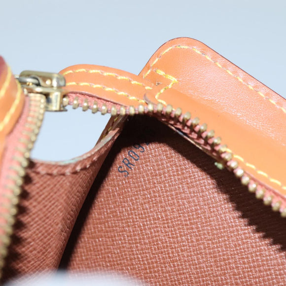 LOUIS VUITTON Epi Pochette Homme Clutch Bag Zipangu Gold M52528 LV Auth 111730