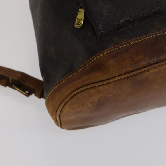 LOUIS VUITTON Monogram Montsouris MM Backpack M51136 LV Auth 111733
