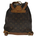 LOUIS VUITTON Monogram Montsouris MM Backpack M51136 LV Auth 111733-2