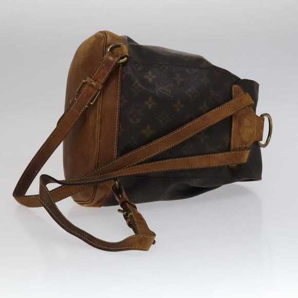 LOUIS VUITTON Monogram Montsouris MM Backpack M51136 LV Auth 111733