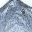 Salvatore Ferragamo Gancini Hand Bag Leather White Silver Auth 111747-20