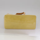 LOUIS VUITTON Monogram Vernis Reade PM Hand Bag Beige M91334 LV Auth 111752-5
